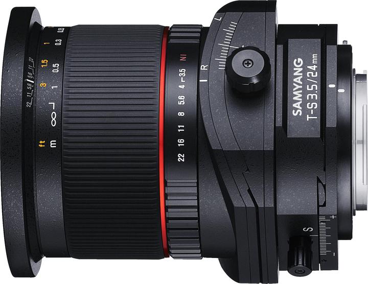 Image du produit Samyang 24mm F3.5 T/S Sony A-Mount (Sony A, Plein format)