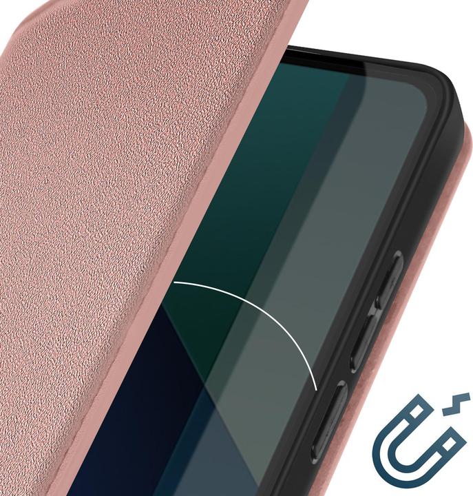 Actual product image Avizar Classic Edition, back cover with magnetic flap Series (Xiaomi Redmi Note 13 Pro+)
