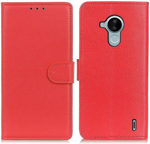 Actual product image MU Classic Litchi Leather Bookcover Series (Nokia C30)