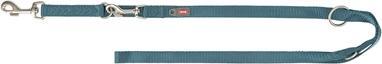 Actual product image Trixie Hondenriem Premium Verstelbaar Petrol Blauw - 200X1,5 Cm (XS, Dog, Dog sport)