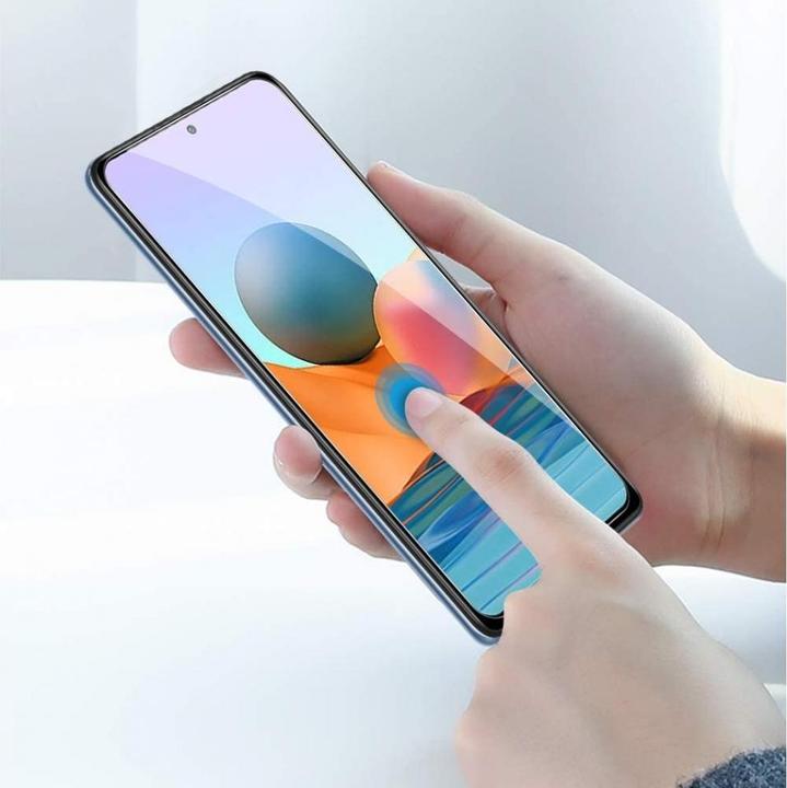Actual product image Screenguard Xiaomi Redmi Note 10 Pro Protective Glass Film Case Friendly Design (1 Piece, Xiaomi Redmi Note 10 Pro)