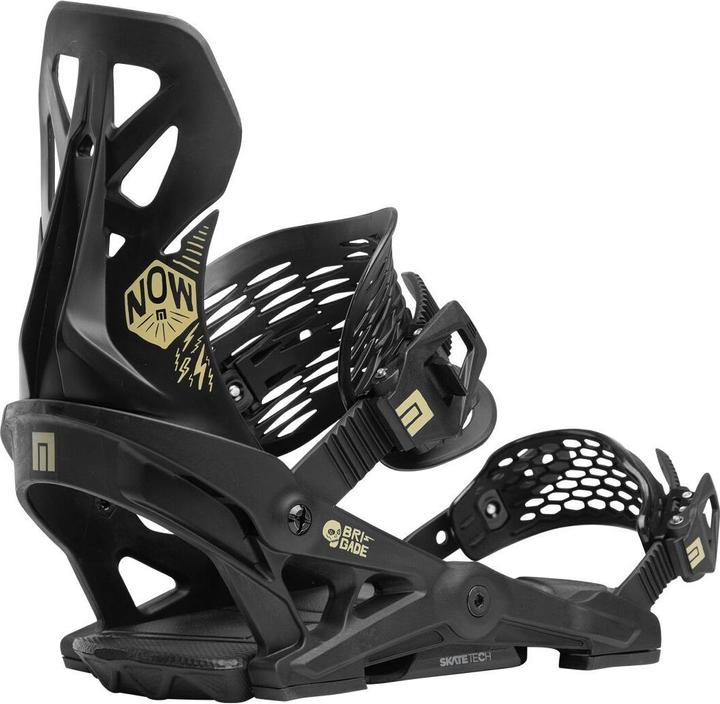 Actual product image Now Snowboard Bindings Brigade 2024 (28)