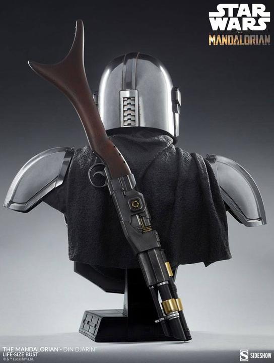 Image du produit Sideshow Star Wars The Mandalorian buste 1/1 The Mandalorian - Din Djarin 86 cm