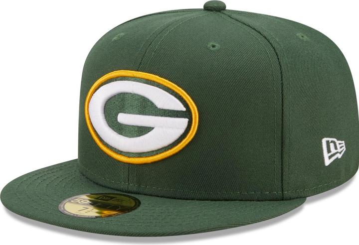 New Era 59Fifty Cap - SIDE PATCH Green Bay Packers - 7 1/8 (7 1/8)