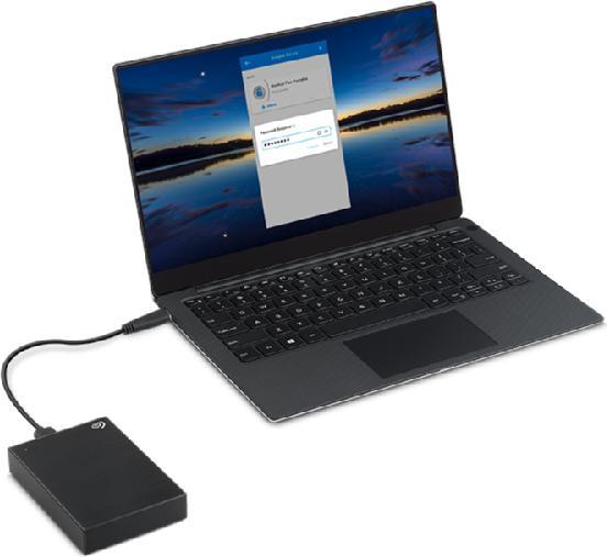 Actual product image Seagate One Touch with Password (2 TB)
