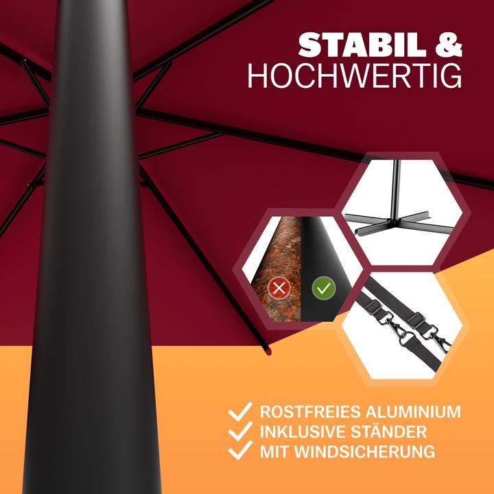 Actual product image Kingsleeve Cantilever umbrella 3,3m (3.30 m)