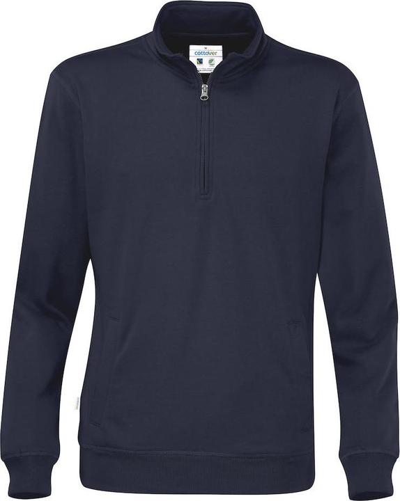 Immagine prodotto Cottover Felpa con mezza zip (S)
