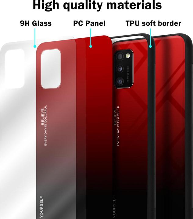 Immagine prodotto Cadorabo Copertura in vetro TPU 2 colori (Samsung Galaxy A41)