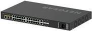 Actual product image Netgear PoE+ Switch AV Line M4250-26G4F-PoE+ 28 Port (26 Ports)