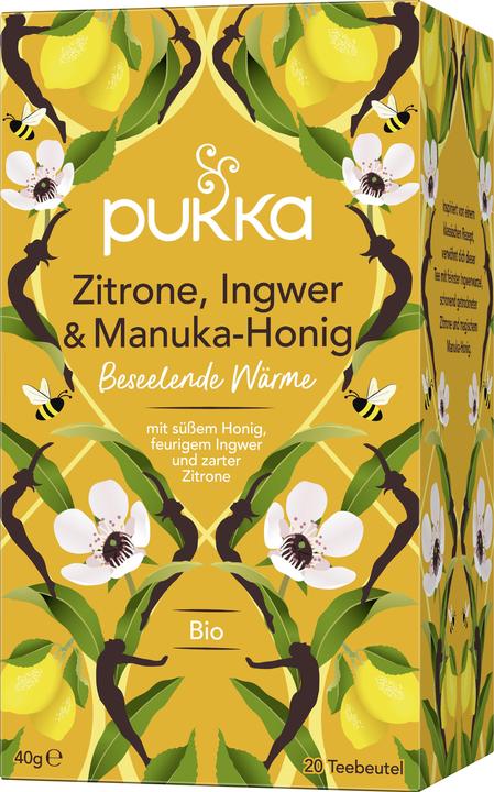 Pukka Zitrone, Ingwer und Manuka-Honig (40 g)