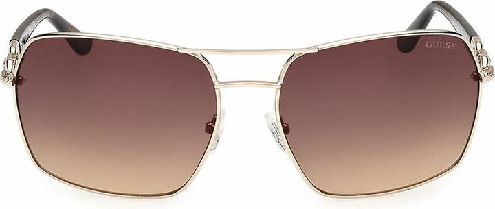 Produktbild Guess GU0015933F63 Navigator Sunglasses Ladies Full Rim Gold UV Protection