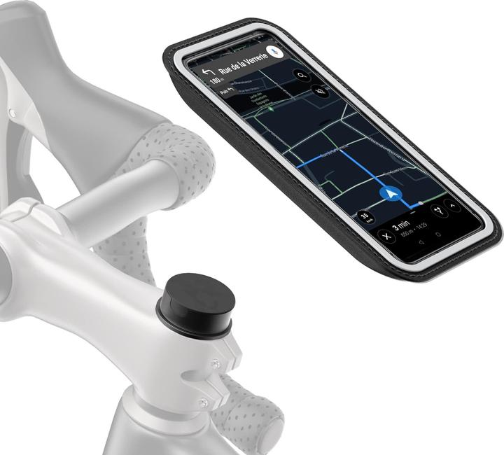 Image du produit Shapeheart Support de téléphone pour fourche de vélo avec étui magnétique amovible