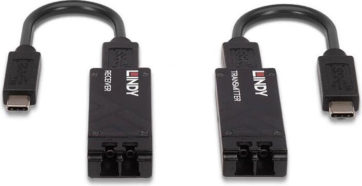 Produktbild Lindy Fibre Optic USB 3.2 Typ C Extender (0.02 m)