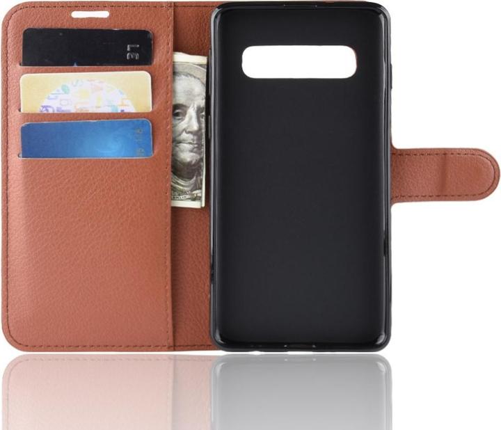 Image du produit Cover-Discount Etui en cuir avec compartiments pour cartes (Samsung Galaxy S10)