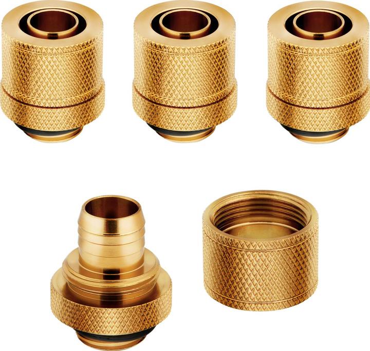 Actual product image Corsair Hydro X Series Fitting XF Softline 4-pack