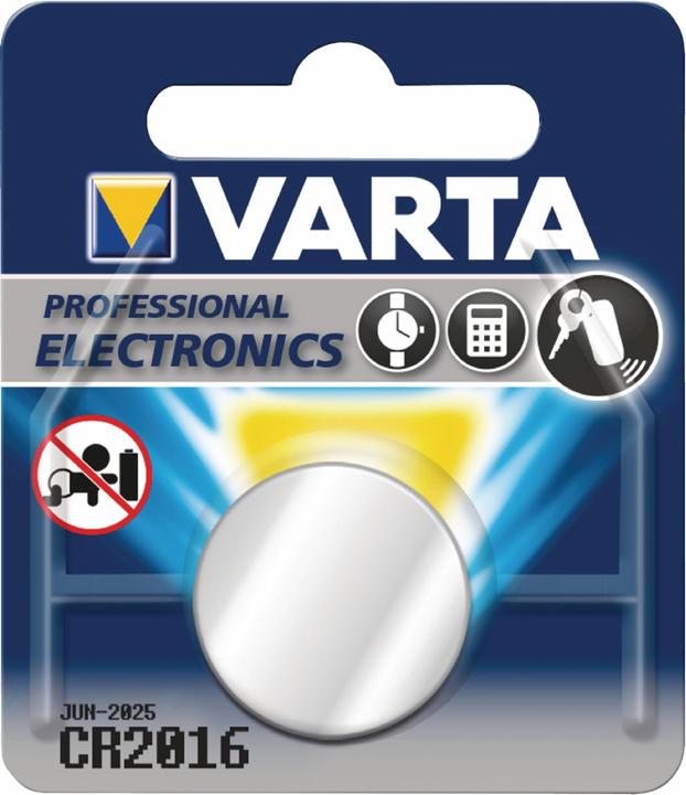 Image du produit Varta Cr2016 (1 pcs, CR2016, 87 mAh)