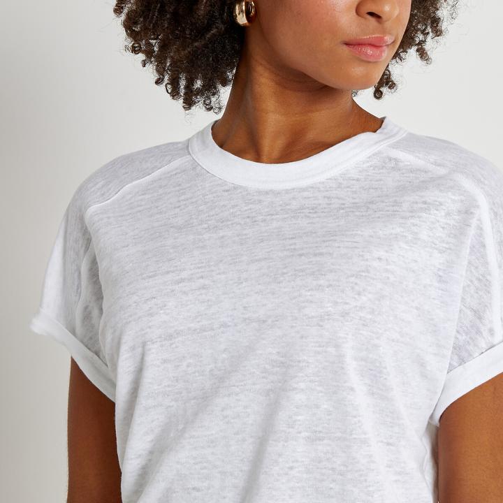 Produktbild La Redoute Collections T-Shirt aus Leinen mit Rundhalsausschnitt (L)