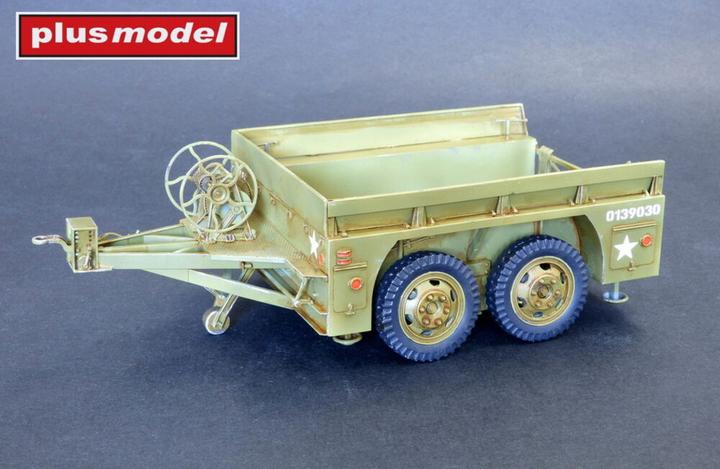 Actual product image Plus Model US trailer M13 tandem axle