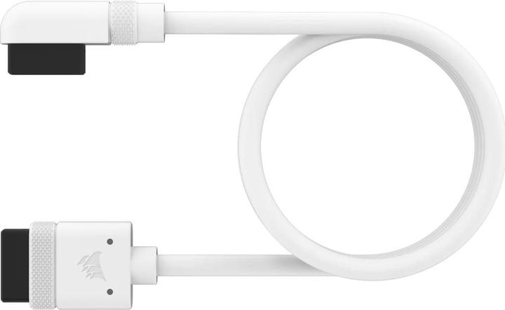 Actual product image Corsair iCUE LINK Cable 600mm with Straight/Slim 90° connectors, White