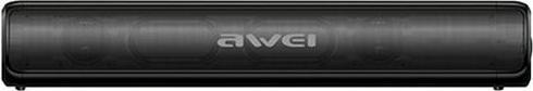 Actual product image Awei Y333 speaker black (6 h, Electrical connection)