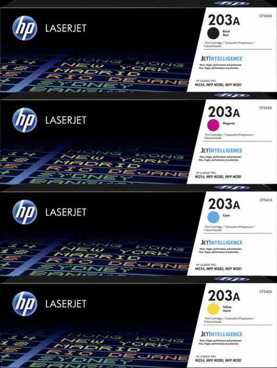 HP 203A Toners Combo Pack