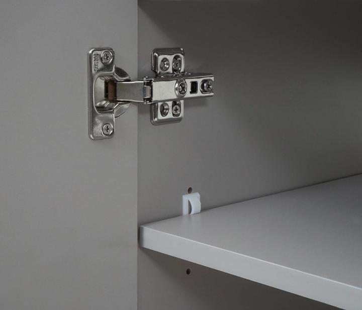 Immagine prodotto Mendler Base lavabo, lavabo vanity unit Base lavabo arredo bagno, grigio lucido 90cm (90 x 46 x 48 cm)
