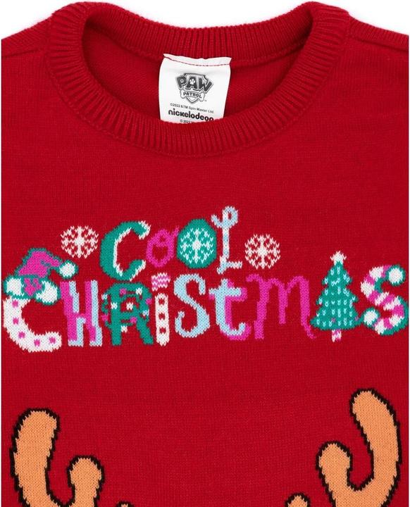 Produktbild Paw Patrol Skye gestrickter Weihnachtspulli (122)