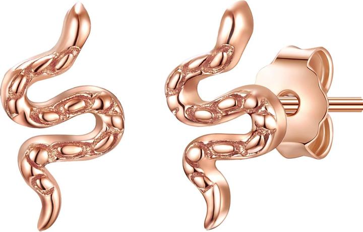 Glanzstücke München Damen Schlange Sterling Silber roségold - 26619 (Sterling Silber)