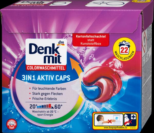 Immagine prodotto dm Denkmit Cappellini attivi 3in1 (22 Cicli di lavaggio, Lavare i baccelli)