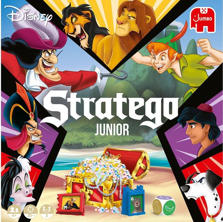 Produktbild Jumbo Stratego Junior Disney (Deutsch, Französisch, Italienisch)