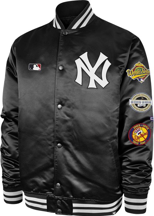 47 Brand College Bomber Jacke PATCHES New York Yankees - L (L)