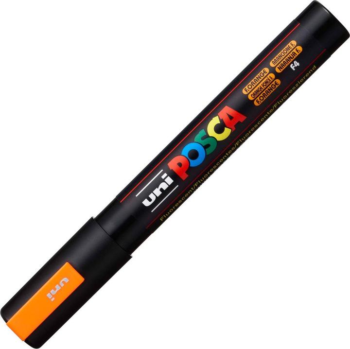Actual product image Posca Medium marker PC-5M (Orange, 2.50 mm, 185 x)