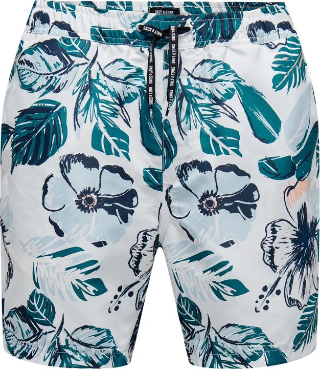 Actual product image Only & Sons Onsthor Swim Mid Flower Aop (L)