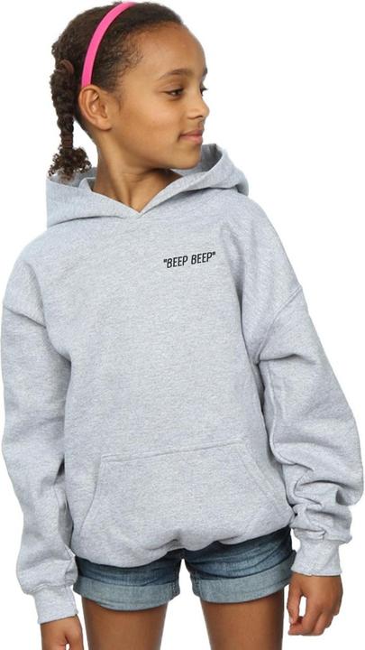 Immagine prodotto Looney Tunes Beep Beep Breast Print Felpa con Cappuccio Ragazze (116)