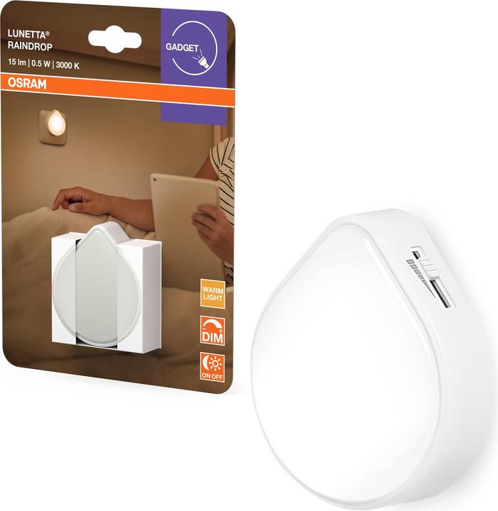 Image du produit Osram LUNETTA RAINDROP DIM Variable Blanc