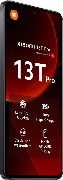Actual product image Xiaomi 13T Pro (512 GB, Black, 6.67", Dual SIM, 50 Mpx, 5G)