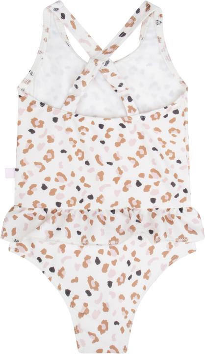 Swim Essentials Badeanzug Mädchen 110/1 Kaki Leopard (110)