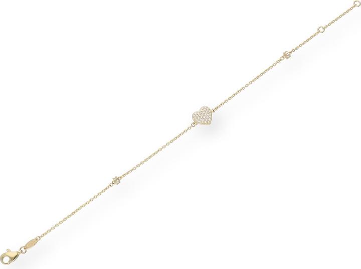 Carat Hearts (16 cm, Gold 9ct)