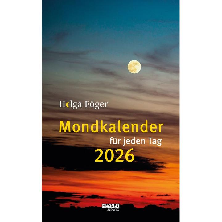 Immagine prodotto Calendario lunare per ogni giorno 2026 (Tedesco)