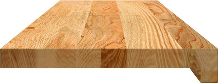 Produktbild VidaXL Treppenstufen 12 Stk. Hellbraun 80x30x2 cm Massivholz Eiche