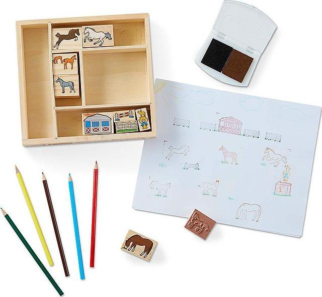 Image du produit Melissa & Doug Bois Chevaux