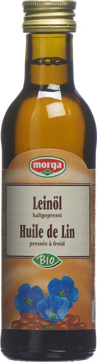 Produktbild Morga Leinöl kaltgepresst Bio (100 ml)
