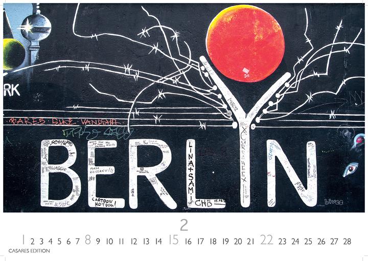 Produktbild Berlin Street Art 2026 L 35x50cm (35 x 50 cm, Deutsch)