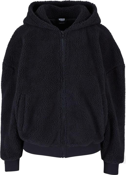 Urban Classics Ladies Oversized Sherpa Zip Hoody