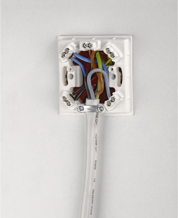 Image du produit Xavax Câble pour cuisinière électrique, 2,5 m, blanc