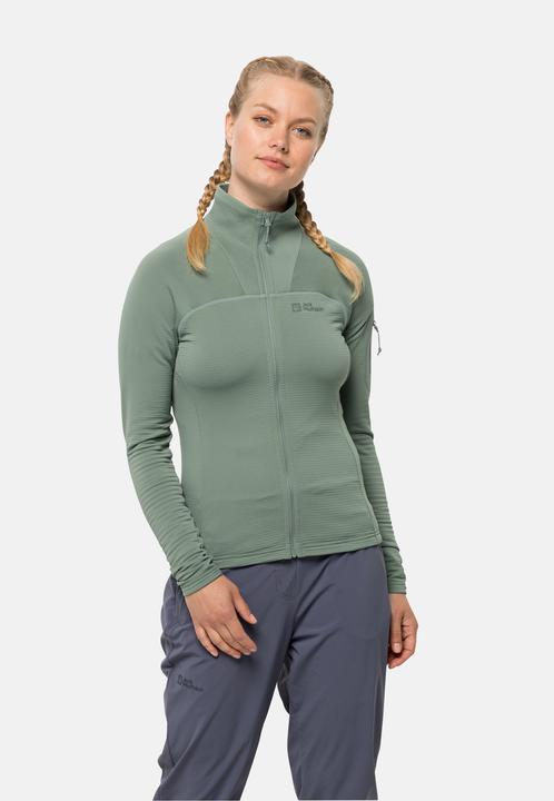 Actual product image Jack Wolfskin Women's Prelight Full Zip (S)