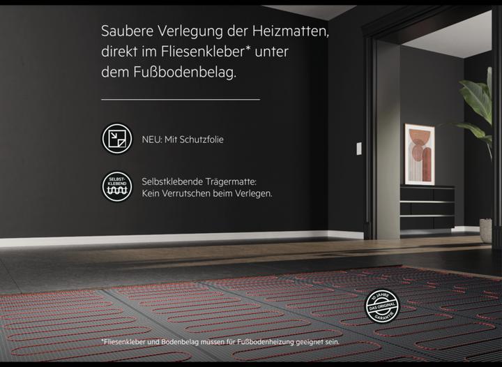 Actual product image AEG Haustechnik Basic Thermo Floor TBS TB 160/1 Set Plus, electric underfloor heating, complete set 1 m², 160 W/m²