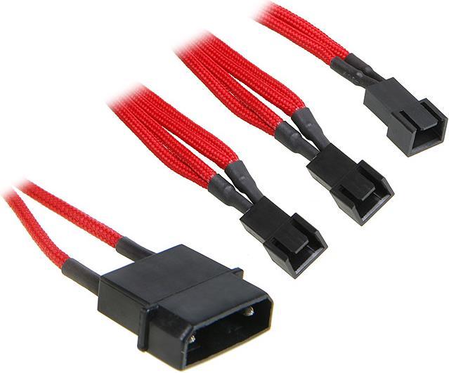 Produktbild BitFenix Molex zu 3x 3-Pin 7V Adapter