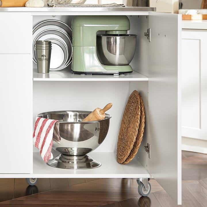 Produktbild SoBuy Küchenschrank Weiss