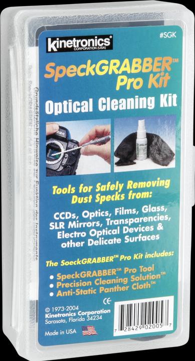 Actual product image Kinetronics Speckgrabber Pro Kit SGK